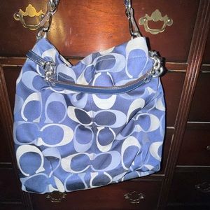 Coach Signature Print Purse